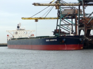 MV GENCO AUGUSTUS - 180,000 DWT Capesize Bulker built at Koyo Dock K.K. in 2007